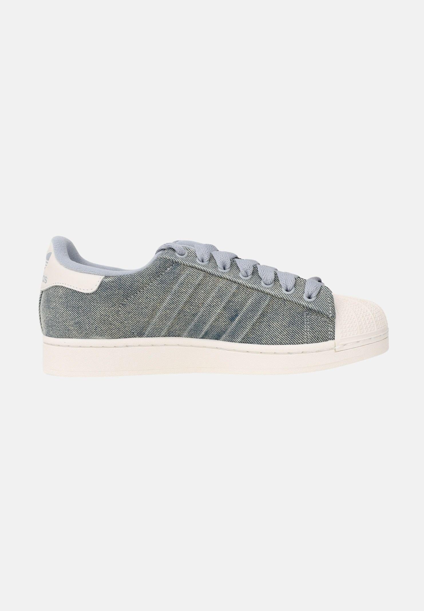 ADIDAS ORIGINALS Sneakers SUPERSTAR II in denim per uomo e donna IH9246 . ADIDAS ORIGINALS 