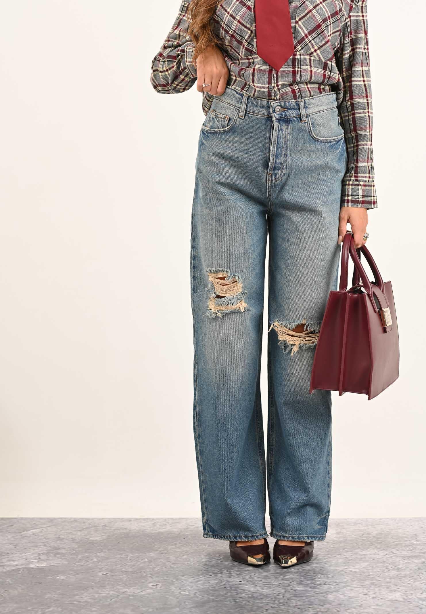 HINNOMINATE Jeans in denim vintage da donna HMABW02339 BL62 HINNOMINATE 