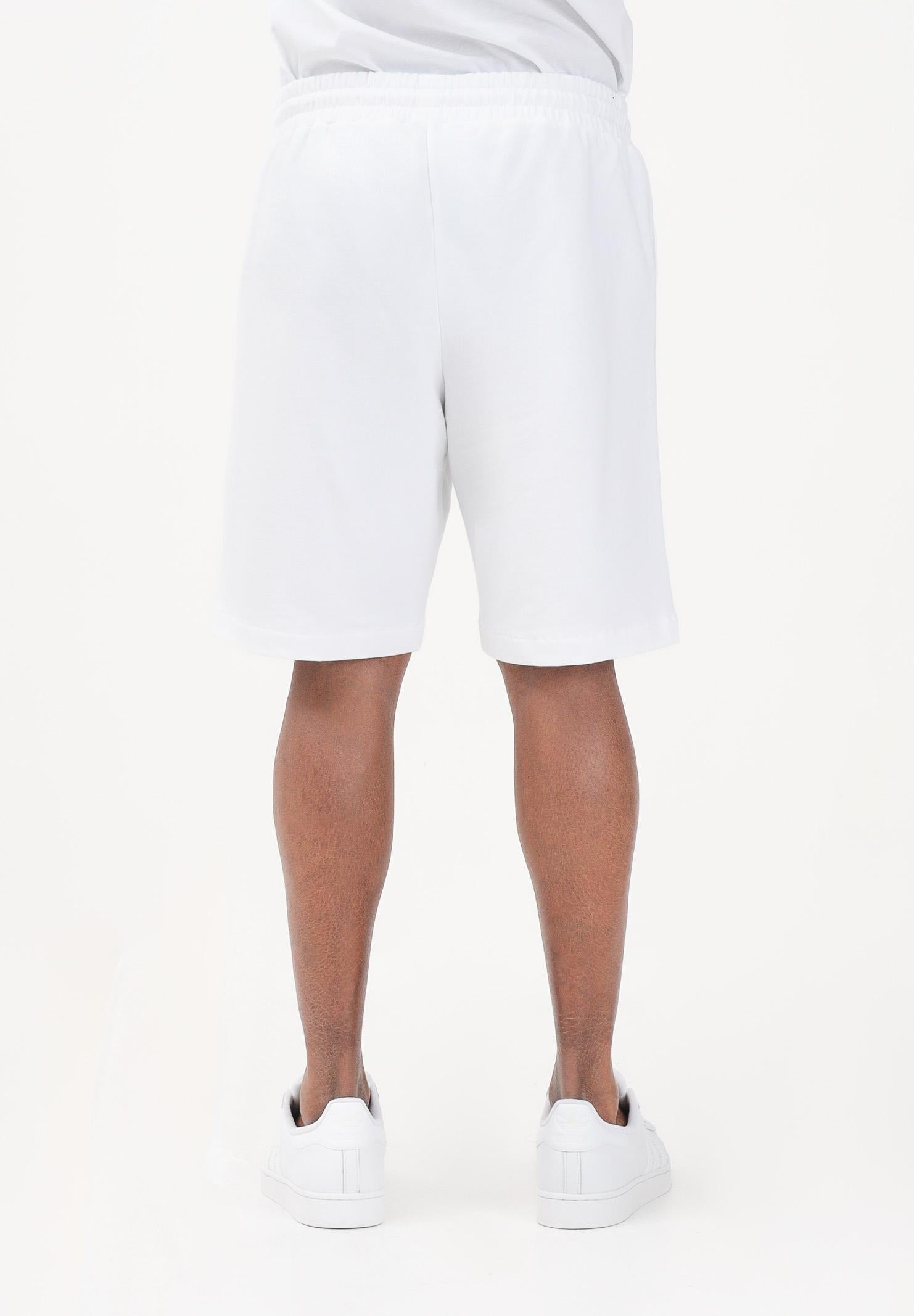 EA7 Shorts bianco da uomo con logo 7M001414AF22266 U0002 EA7 