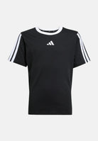 ADIDAS PERFORMANCE T-shirt a manica corta Essentials nera per bambino e bambina JW8627 . ADIDAS PERFORMANCE 