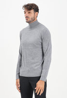 SELECTED HOMME Maglione a collo alto grigio da uomo 16094653 MediumGreyMel SELECTED HOMME 