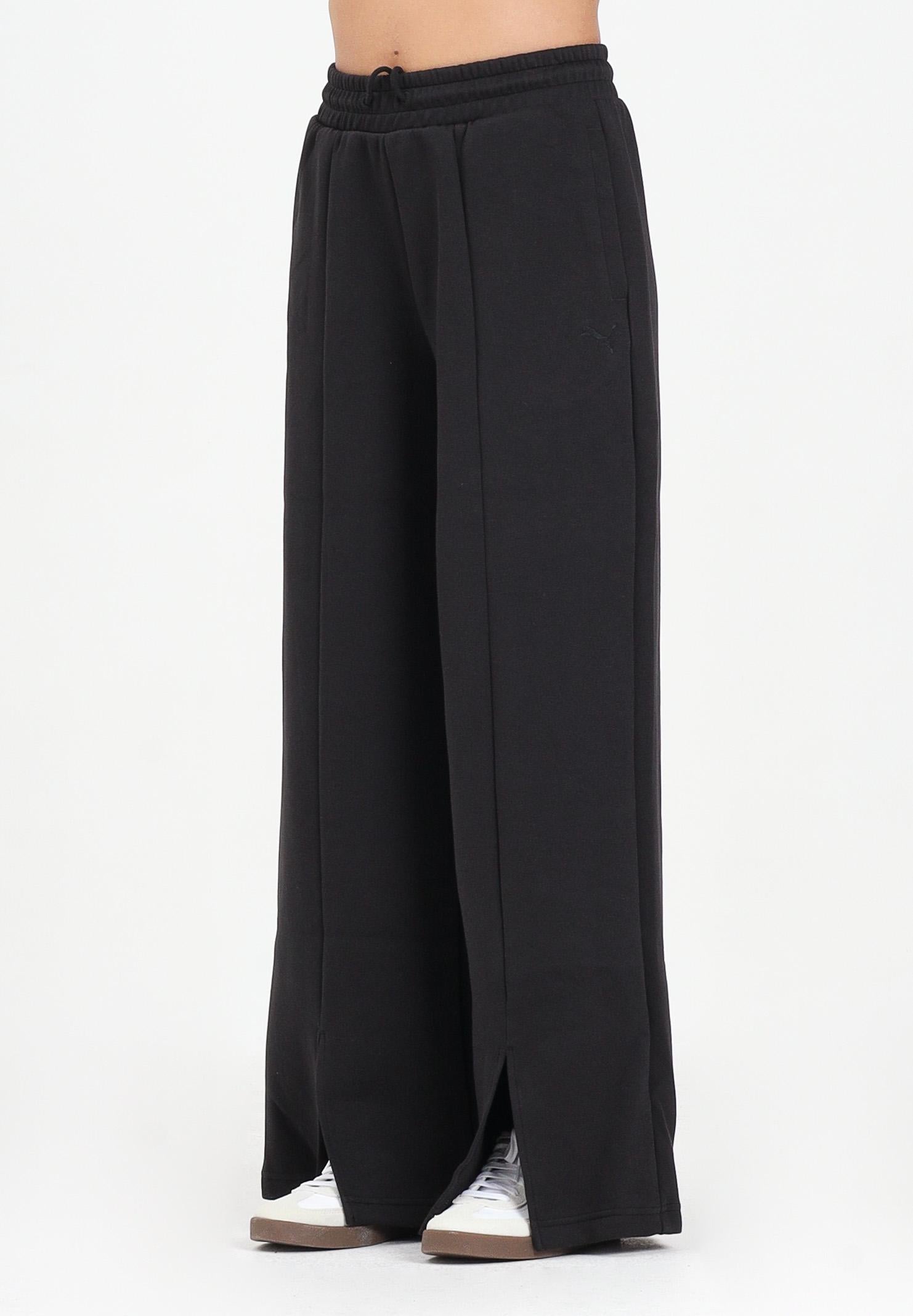 PUMA Pantalone sportivo Essentials Relaxed nero da donna 632053 01 PUMA 