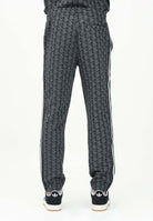 LACOSTE Pantalone sportivo nero da uomo con monogramma Paris XH1440 4PC LACOSTE 