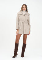 JDY Cappotto corto beige da donna 15353909 Nature JDY 