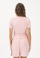 ADIDAS ORIGINALS T-shirt a manica corta Terry Towel Cali rosa da donna KD1410 . ADIDAS ORIGINALS 