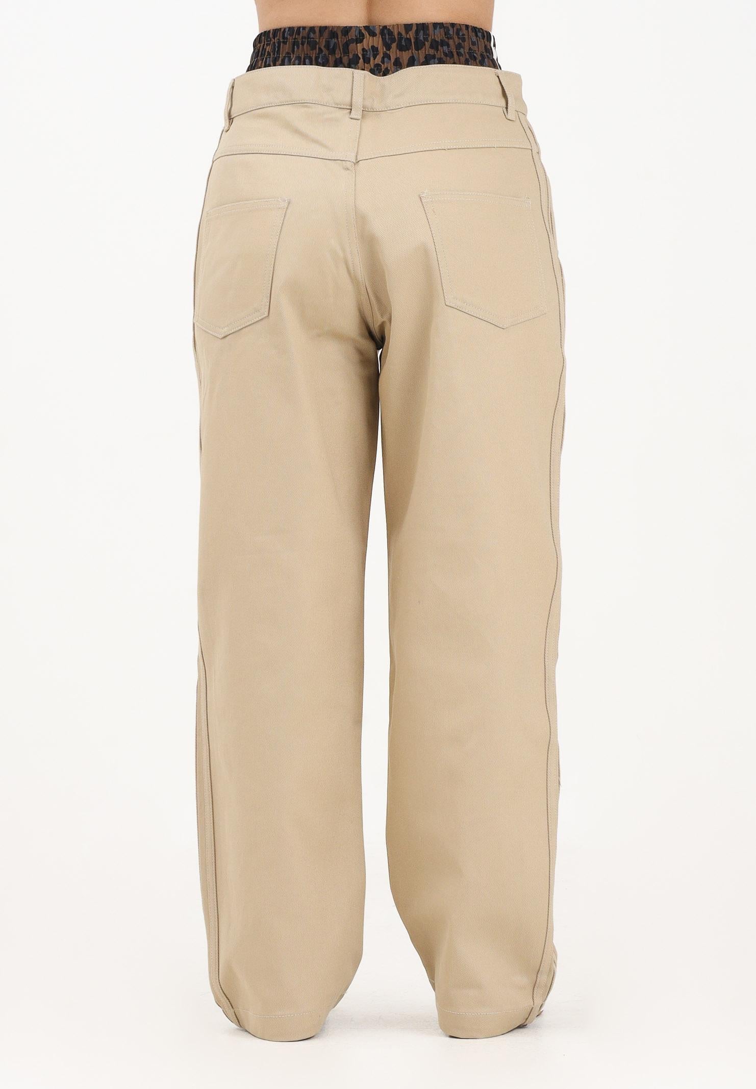 ADIDAS ORIGINALS Jeans Firebird Utility in denim beige da donna JX8760 . ADIDAS ORIGINALS 