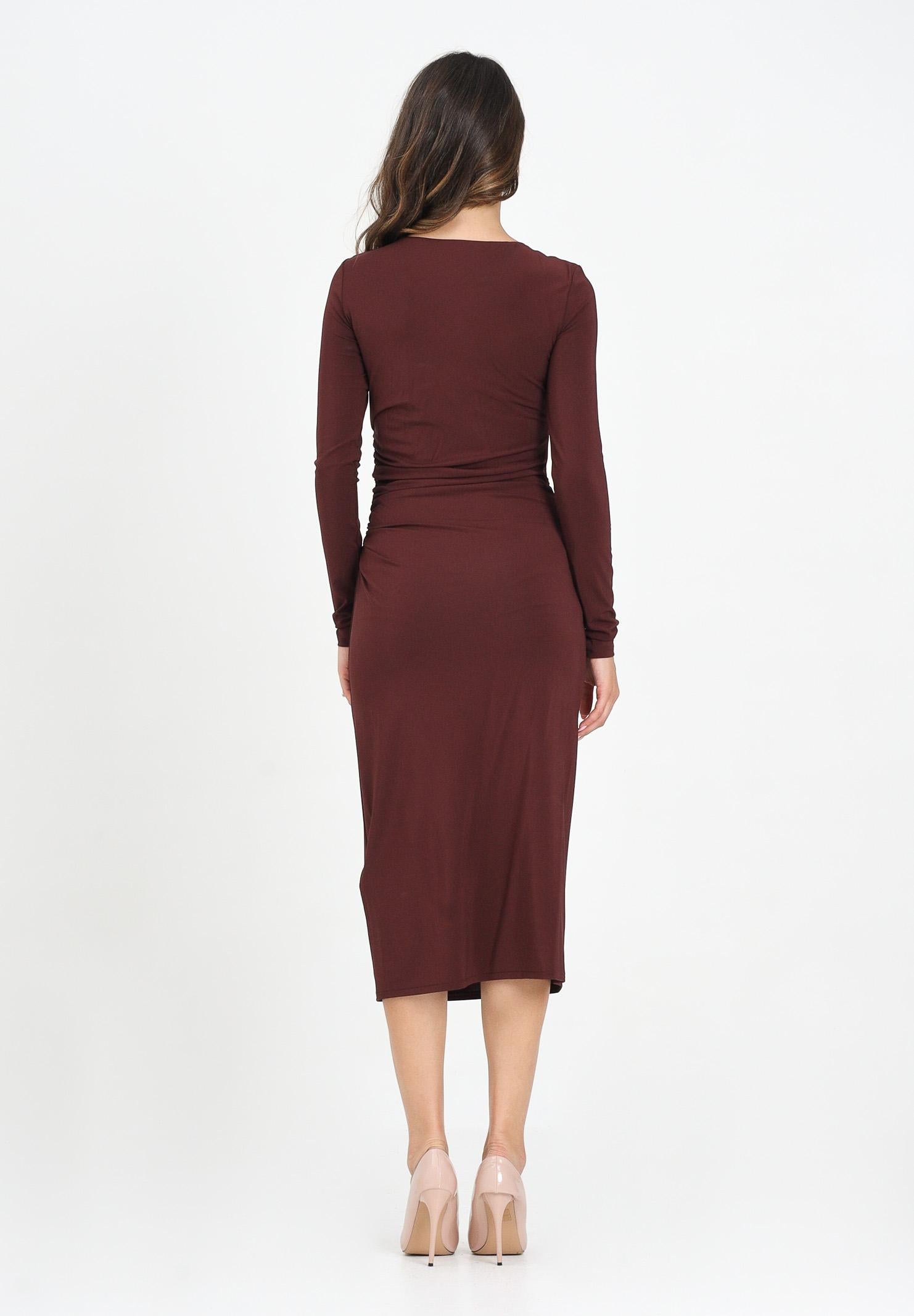 MAX MARA Abito midi bordeaux da donna 2526626031600 002 MAX MARA 