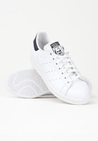 ADIDAS ORIGINALS Sneakers Stan Smith bianche e blu da uomo M20325  ADIDAS ORIGINALS 