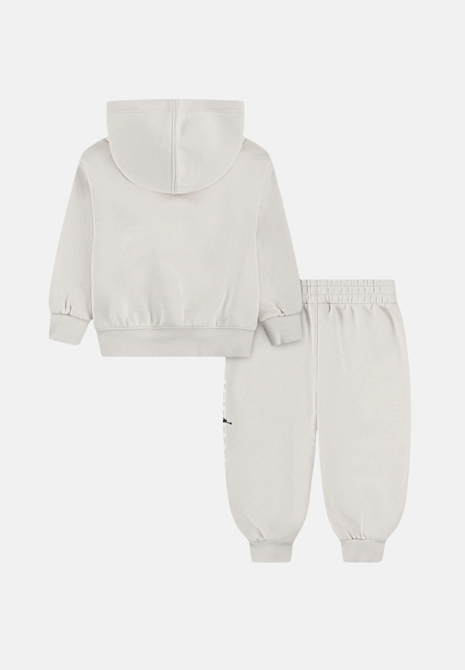 JORDAN Tuta MJ Baseline Fleece beige da neonato 65F270 X27 JORDAN 