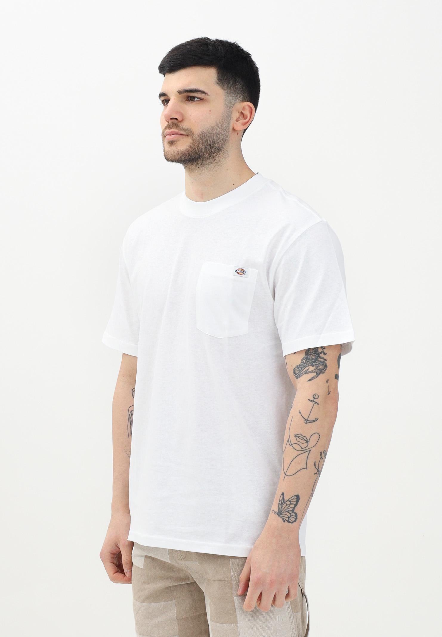 DICKIES T-shirt a manica corta Luray bianca da uomo DK0A4YFCWHX1  DIckies 