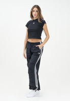 ADIDAS ORIGINALS Pantalone sportivo 3-Stripes Woven Parachute nero da donna IY7251  ADIDAS ORIGINALS 