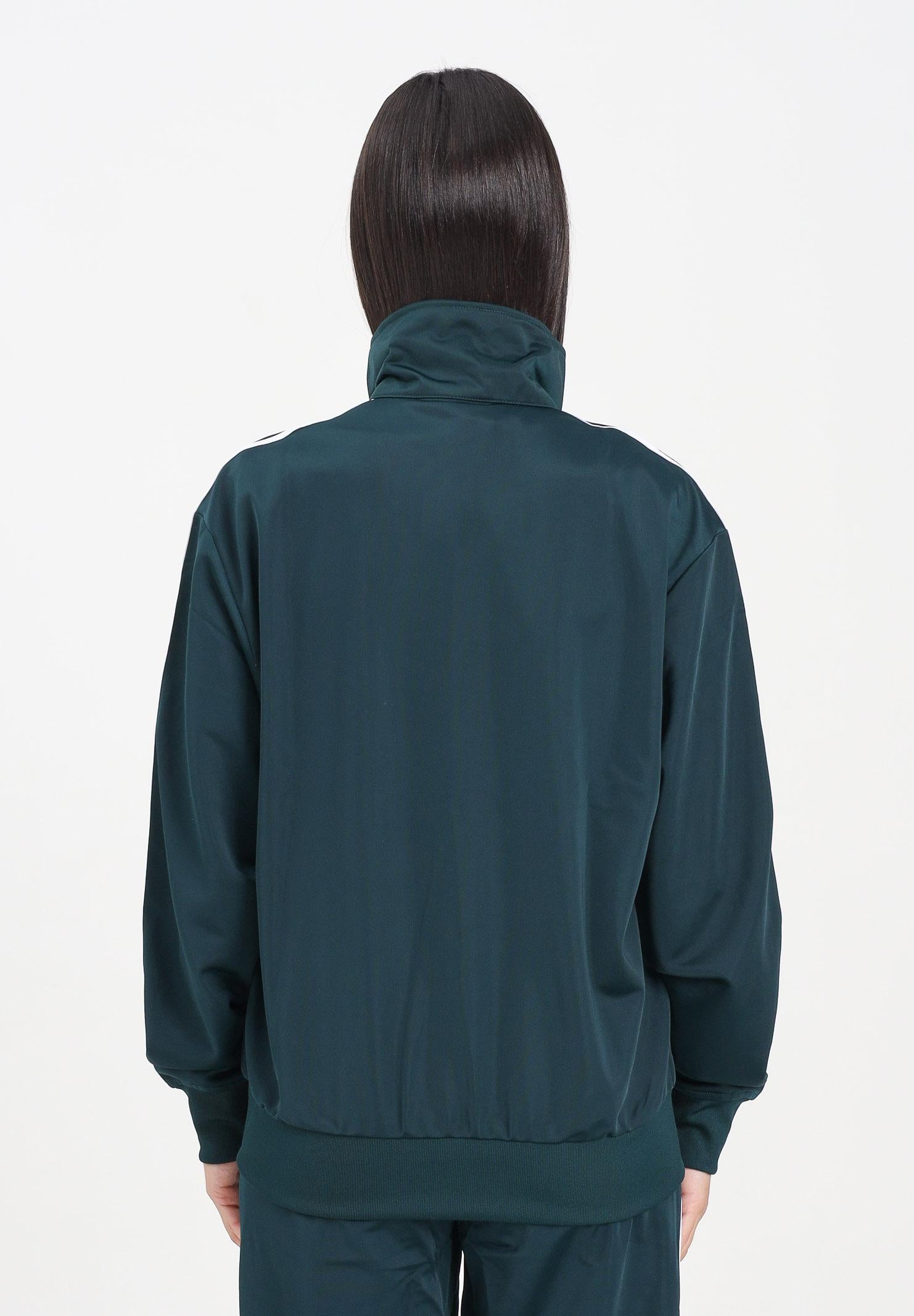 ADIDAS ORIGINALS Felpa con zip adicolor Classic Firebird Loose verde da donna KD2525 . ADIDAS ORIGINALS 