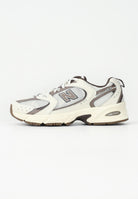 NEW BALANCE Sneakers 530 panna e marroni da uomo MR530ASM  NEW BALANCE 