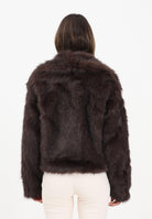 ONLY Pelliccia sintetica marrone da donna 15348977 ChocolateTorte ONLY 