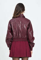 CALVIN KLEIN JEANS Bomber bordeaux da donna LV047C518GVLP  CALVIN KLEIN JEANS 