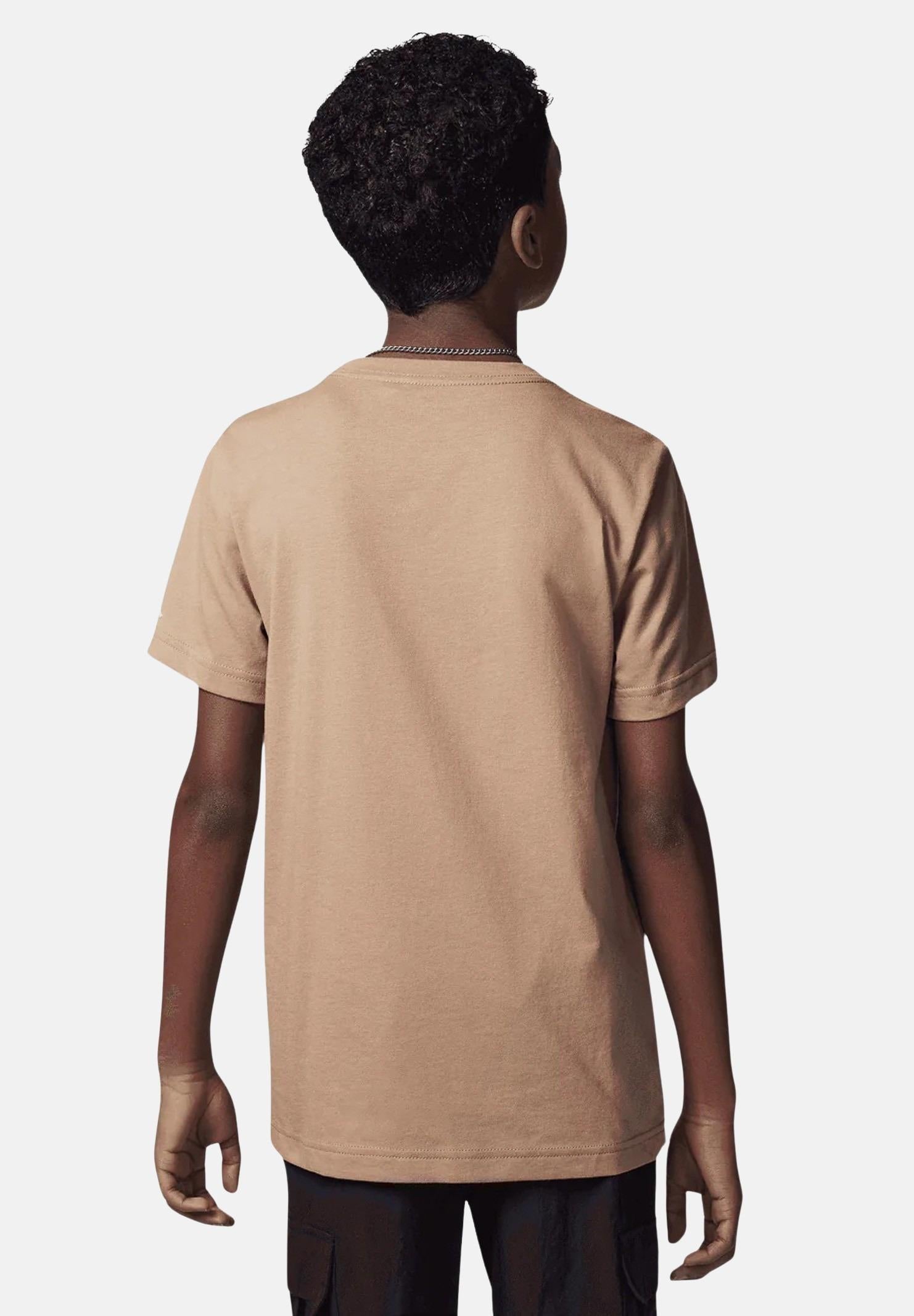 JORDAN T-shirt a manica corta MVP beige per bambino e bambina 95D622 J34 JORDAN 