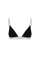 DSQUARED2 Reggiseno a triangolo nero da donna con logo D8R105790 010 DSQUARED2 