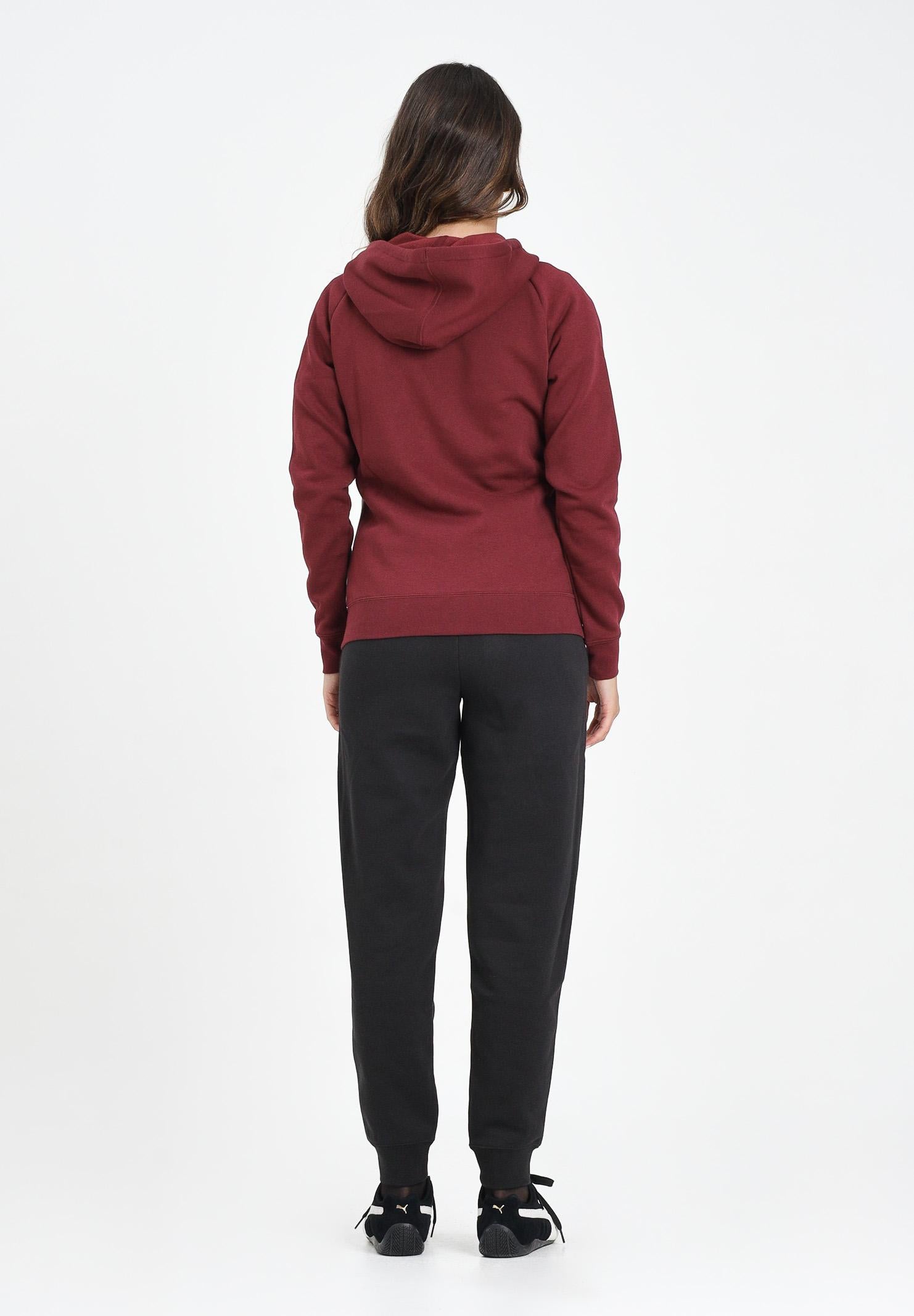 PUMA Tuta sportiva bordeaux e nera da donna 690738 96 PUMA 
