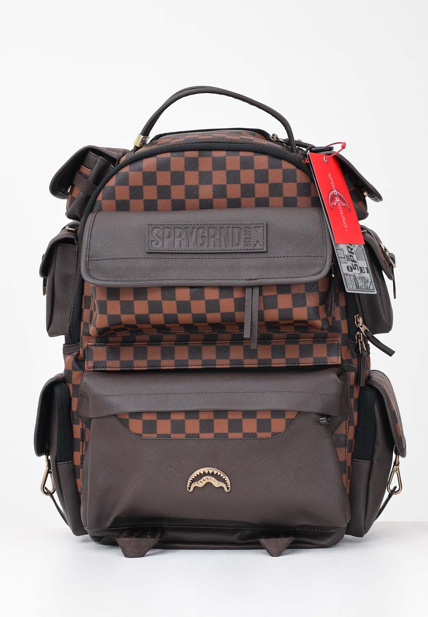 SPRAYGROUND Zaino Spec Ops Pixel Emboss marrone per uomo e donna 910B7406NSZ  SPRAYGROUND 