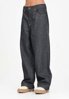 N21 Jeans in denim scuro per donna, ragazzi e bambini con impunture a contrasto N2108MN0438 0N01 N21 