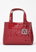 ARMANI EXCHANGE Borsa a mano rossa da donna con logo XW001576AF17290 U5081 ARMANI EXCHANGE 