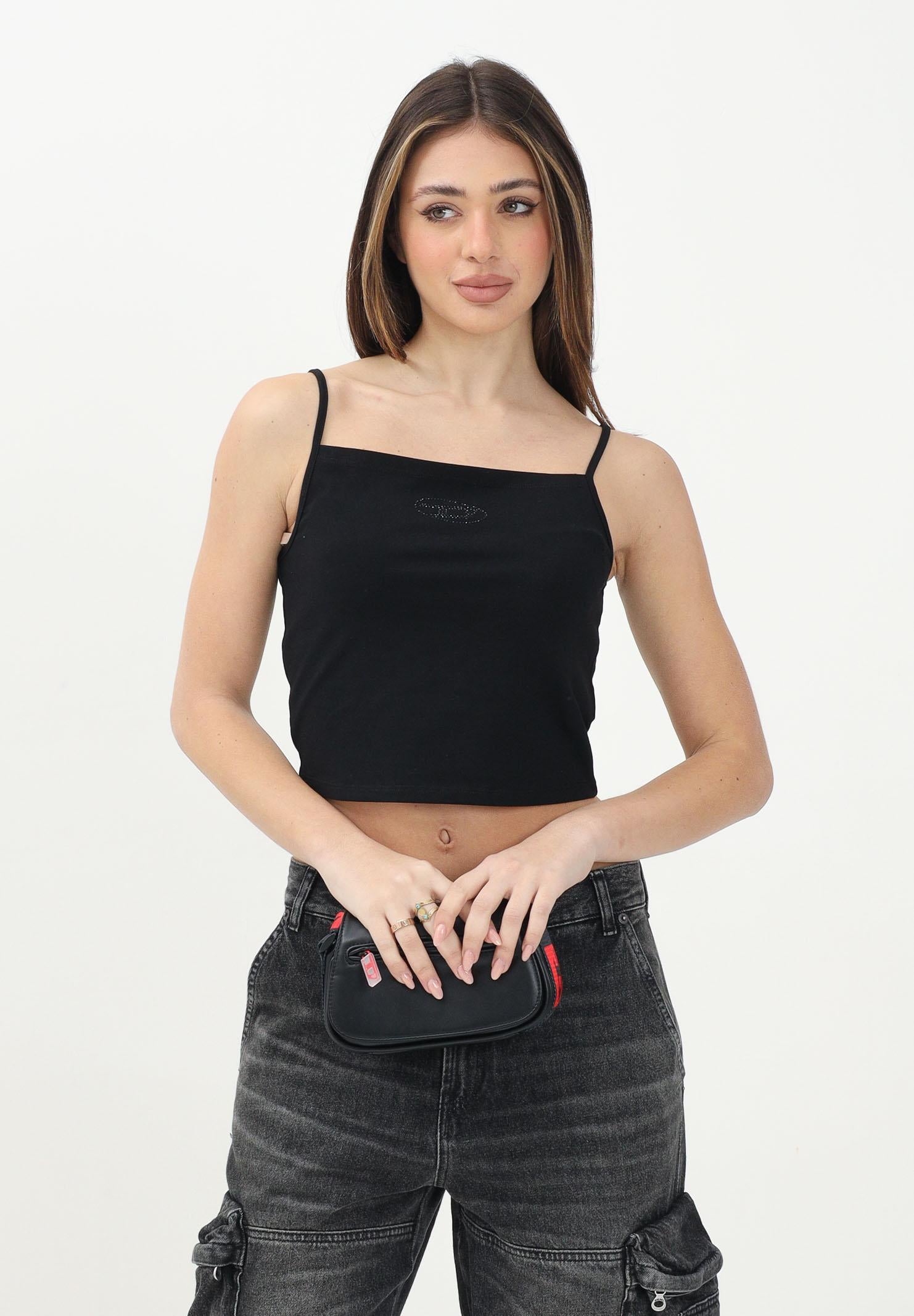 DIESEL Canotta Trind nera per donna, ragazze e bambine J022010AFAA K900 DIESEL 