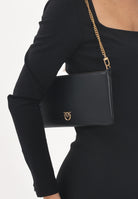 PINKO Pochette Horizontal Flat Bag nera da donna 102747A0F1 Z99Q PINKO 