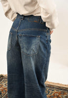 PINKO Jeans balloon in denim scuro da donna 103180A2SB PJU PINKO 