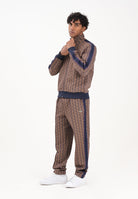 LACOSTE Pantalone sportivo marrone da uomo con monogramma Paris XH1440 9I4 LACOSTE 