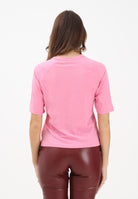 ONLY T-shirt a manica corta rosa da donna con stampa Coca Cola 15355794 SachetPink ONLY 