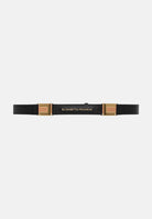 ELISABETTA FRANCHI Cintura nera da donna con logo CT09S61E2 110 ELISABETTA FRANCHI 