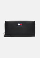 TOMMY JEANS Portafogli nero da donna impreziosito dal logo iconico AW0AW17879 BDS TOMMY JEANS 