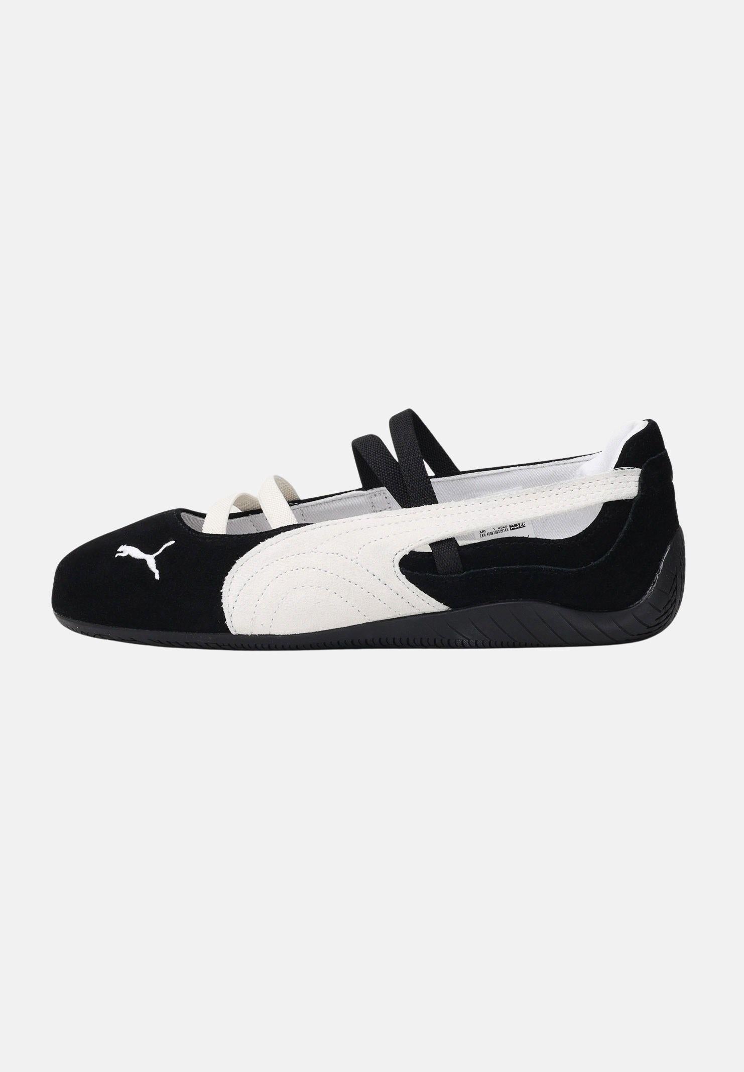 PUMA Ballerine Speedcat Ballet nere e bianche da donna 401287 06 PUMA 