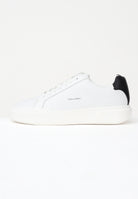 CALVIN KLEIN JEANS Sneakers bianche da uomo con logo e inserto nero YM0YM0134401W  CALVIN KLEIN JEANS 