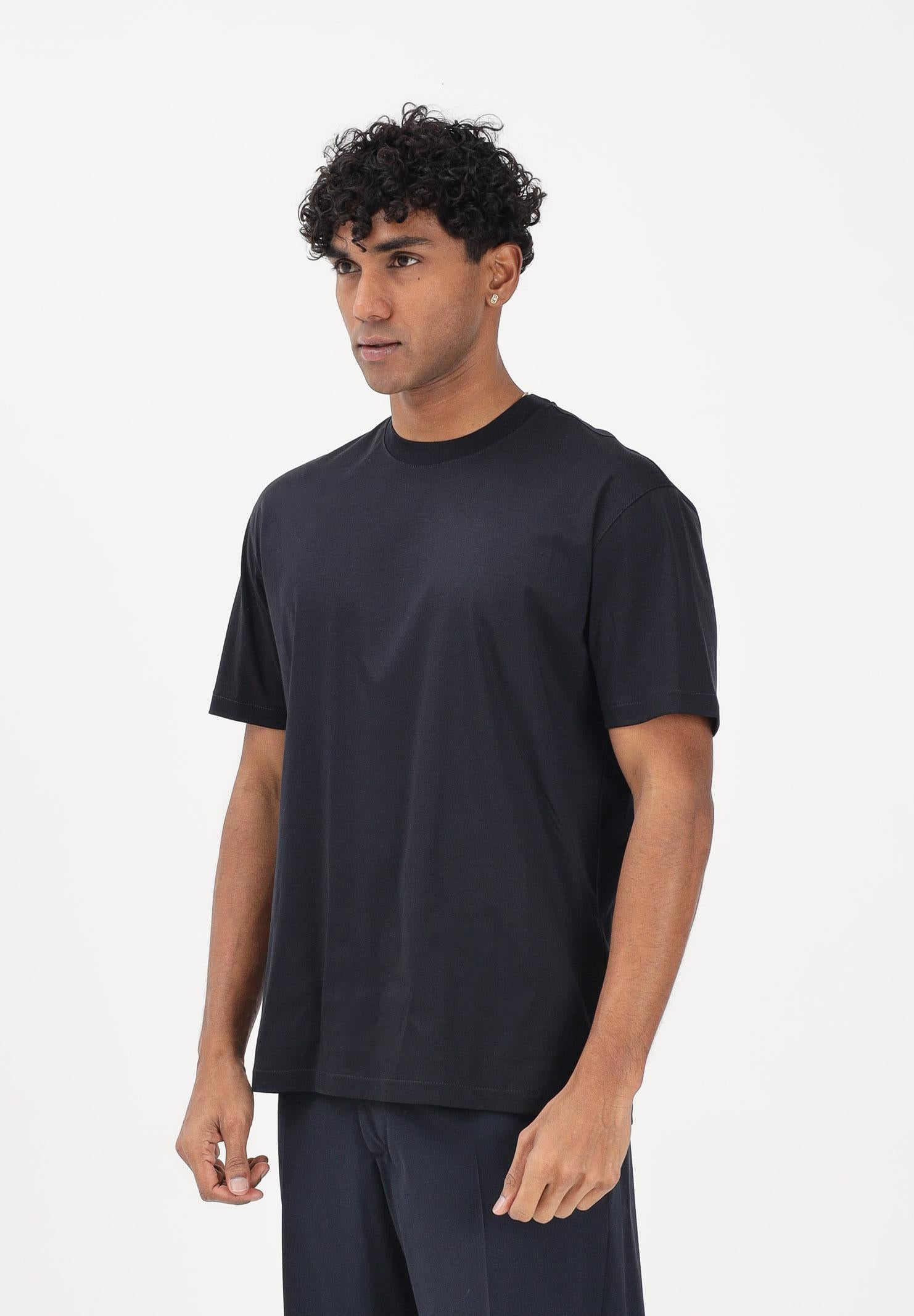 I'M BRIAN T-shirt a manica corta blu da uomo TS3742 005 I'M BRIAN 