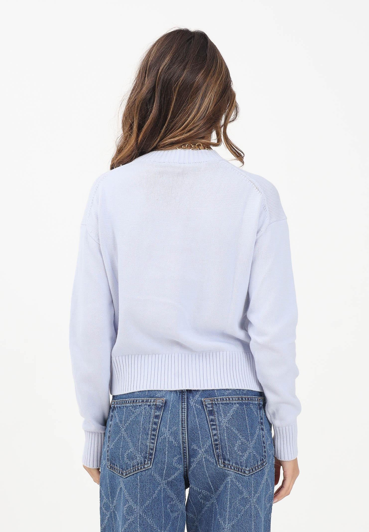 CALVIN KLEIN JEANS Maglioncino girocollo polvere da donna LV047D351GC3N  CALVIN KLEIN JEANS 