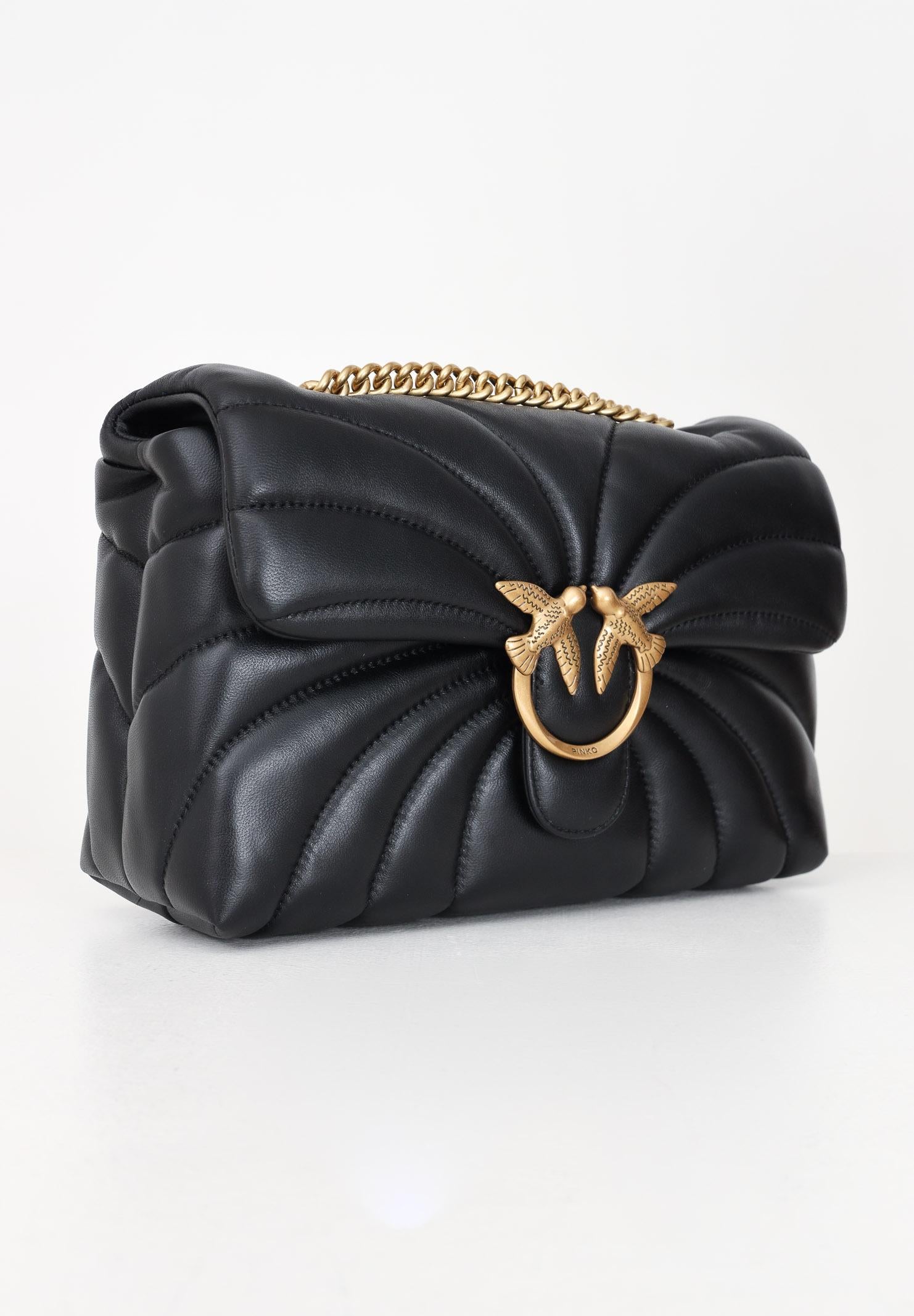 PINKO Borsa a tracolla Classic Love Bag Puff  nera da donna 100038A1EX Z99Q PINKO 