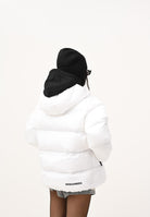 DSQUARED2 Piumino bianco per donna, ragazzi e bambini con logo DQ1090D00BN DQ100 DSQUARED2 