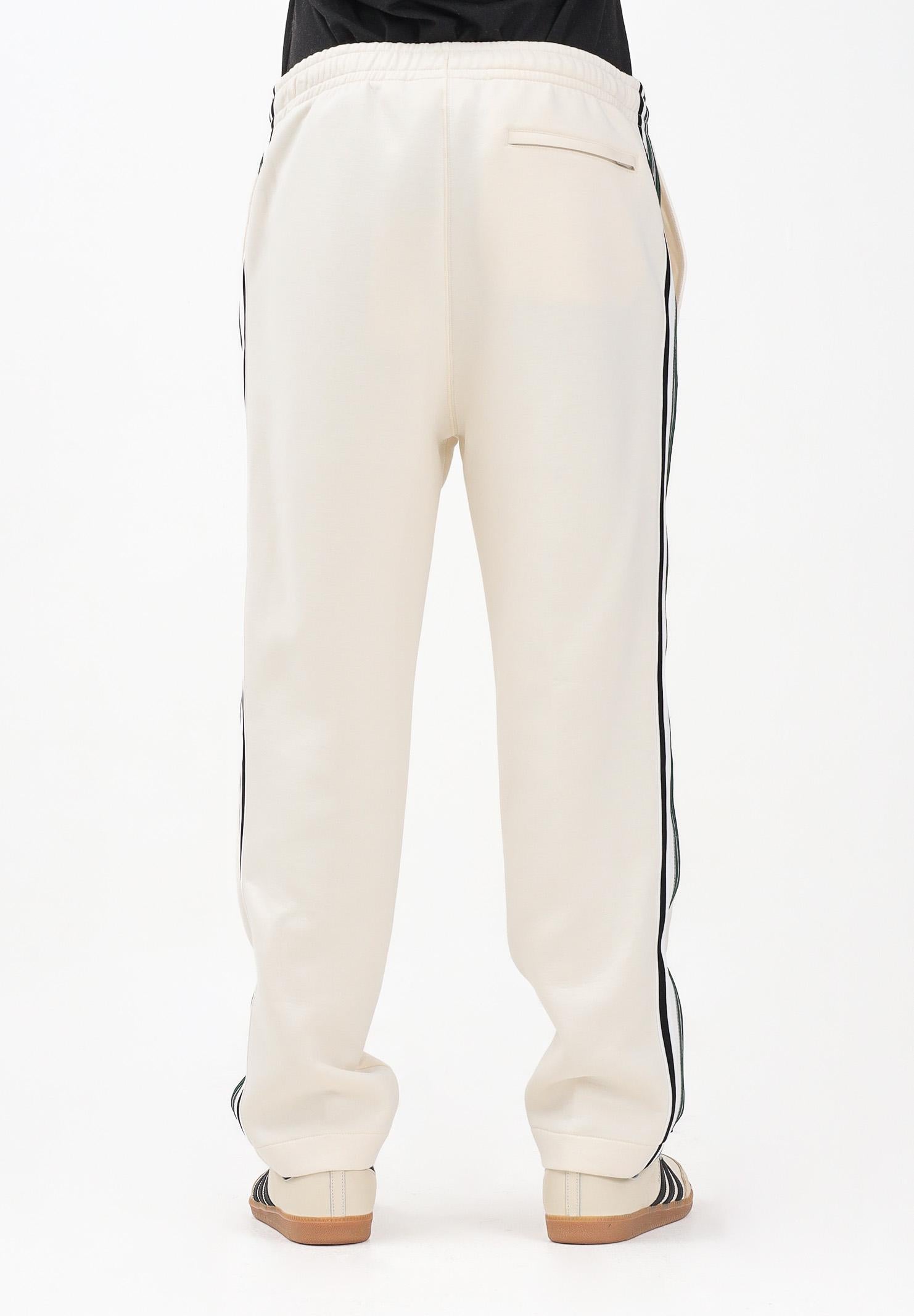 LACOSTE Pantalone panna da uomo con logo ricamato XH5824 XFJ LACOSTE 