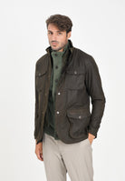 BARBOUR Giubbotto Ogston color oliva da uomo 252MMWX0700 OL51 BARBOUR 