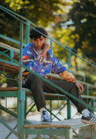 AUSTRALIAN Giacca a vento Lost viola da uomo ARUGC0002LOST01 003 AUSTRALIAN 