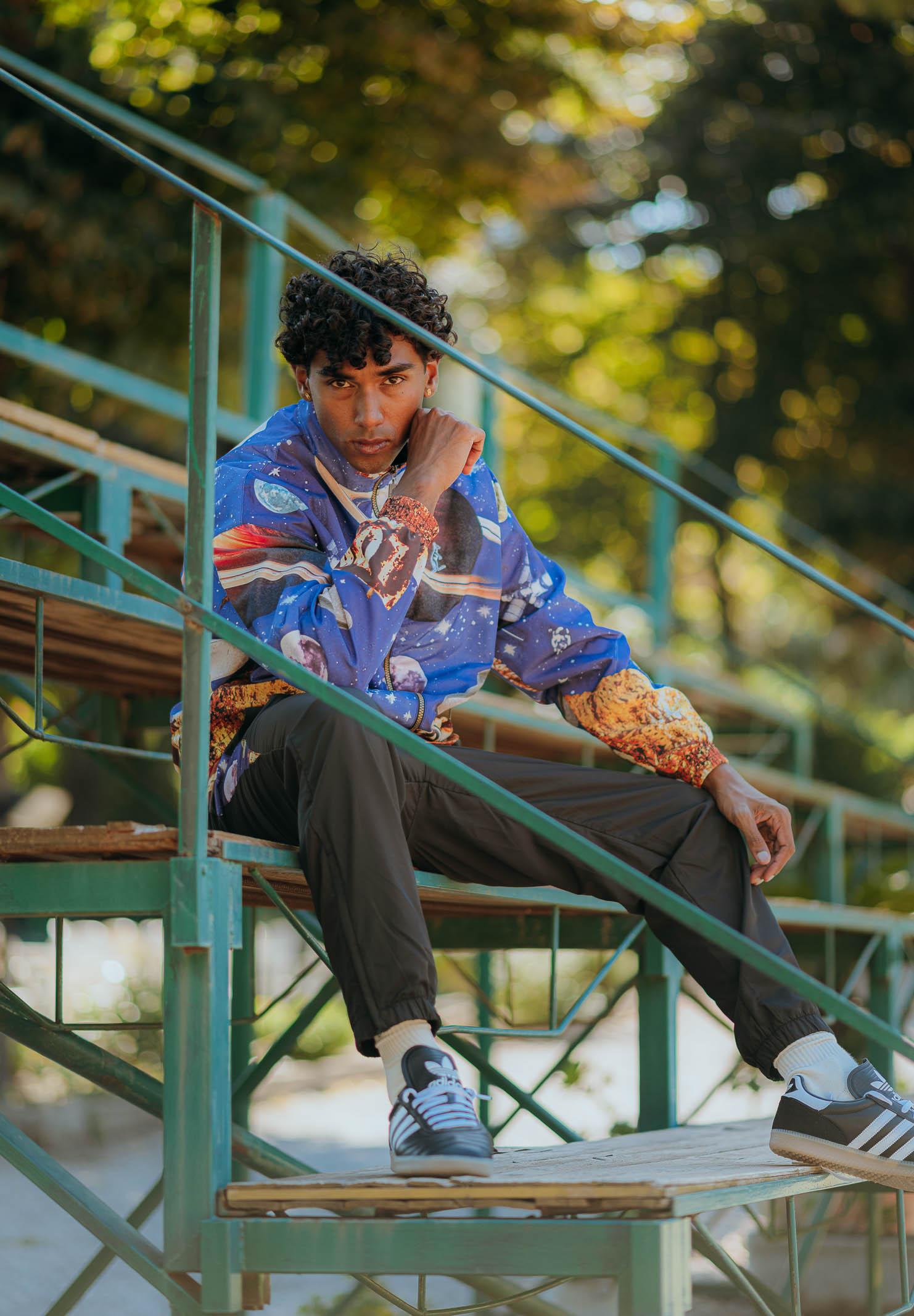 AUSTRALIAN Giacca a vento Lost viola da uomo ARUGC0002LOST01 003 AUSTRALIAN 