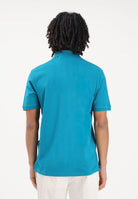 LYLE & SCOTT Polo a manica corta turchese da uomo SP400VOGT Y134 LYLE & SCOTT 