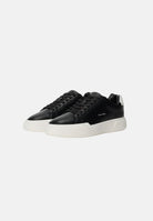 CALVIN KLEIN JEANS sneakers Chunky Cupsole Lace-Up Leather Black/White/Black nere e bianche uomo. YM0YM01344 06W CALVIN KLEIN JEANS 
