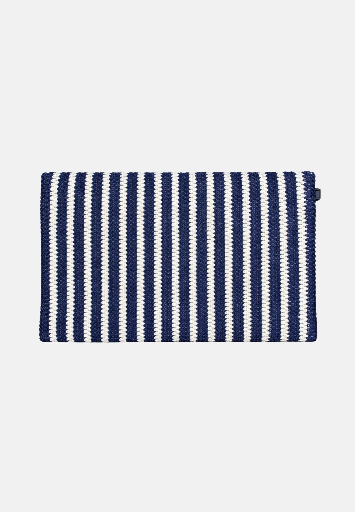 MARC ELLIS Pochette Buby Eivissa C blu e bianca da donna BUBY-EIVISSA-C BLWH MARC ELLIS 