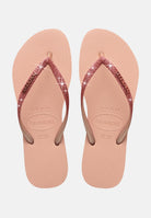 HAVAIANAS Infradito Havaianas Slim Glitter II rosa da donna 4146975 9898 HAVAIANAS 