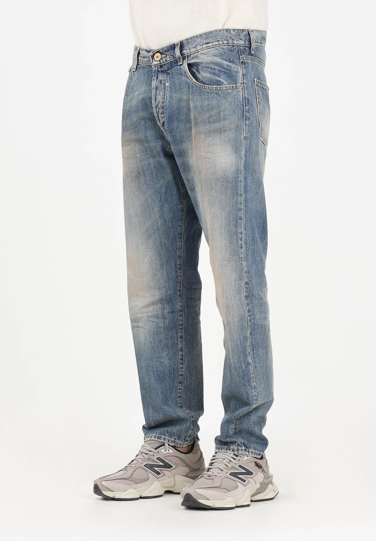 YES LONDON Jeans in denim chiaro effetto vissuto da uomo XJ3214BOSTON CA YES LONDON 