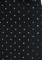 ALMA SANCHEZ Gonna midi Gapi nera da donna AS2526124RT 999 ALMA SANCHEZ 