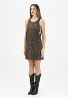 ADIDAS ORIGINALS Abito corto Leopard beige da donna KA2677  ADIDAS ORIGINALS 