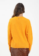 PATRIZIA PEPE Maglioncino girocollo arancione da donna 2K0326K293 R870 PATRIZIA PEPE 